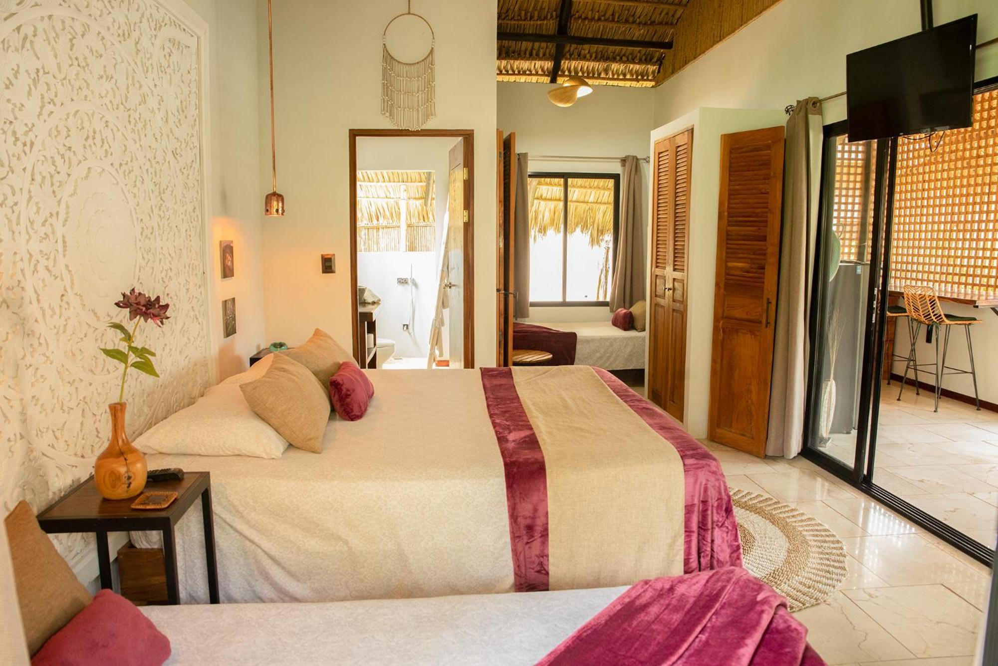 La Quebrada Eco Lodge Hotel Boutique Potrero  Esterno foto